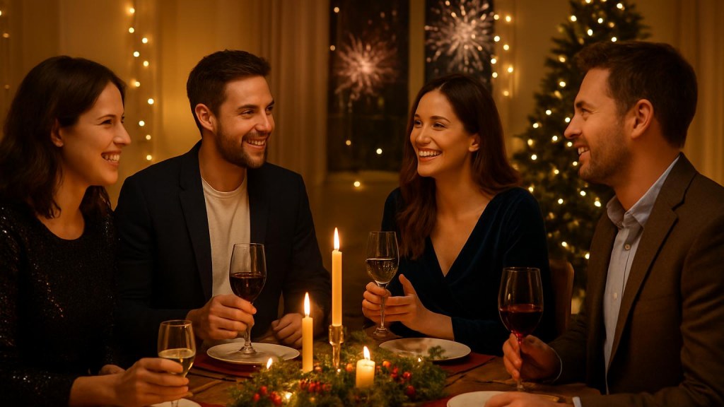 Capodanno in gruppo a Lecce: cenoni e serate per socializzare Gruppo di adulti in contesto sociale per Capodanno